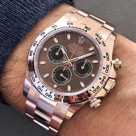 rolex daytona chocolate price